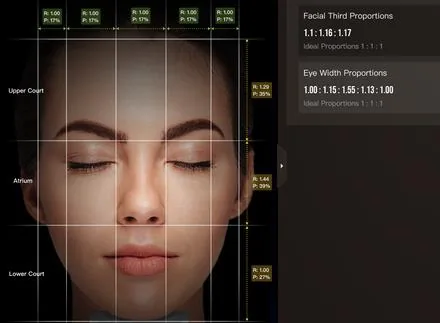 Facial proportion