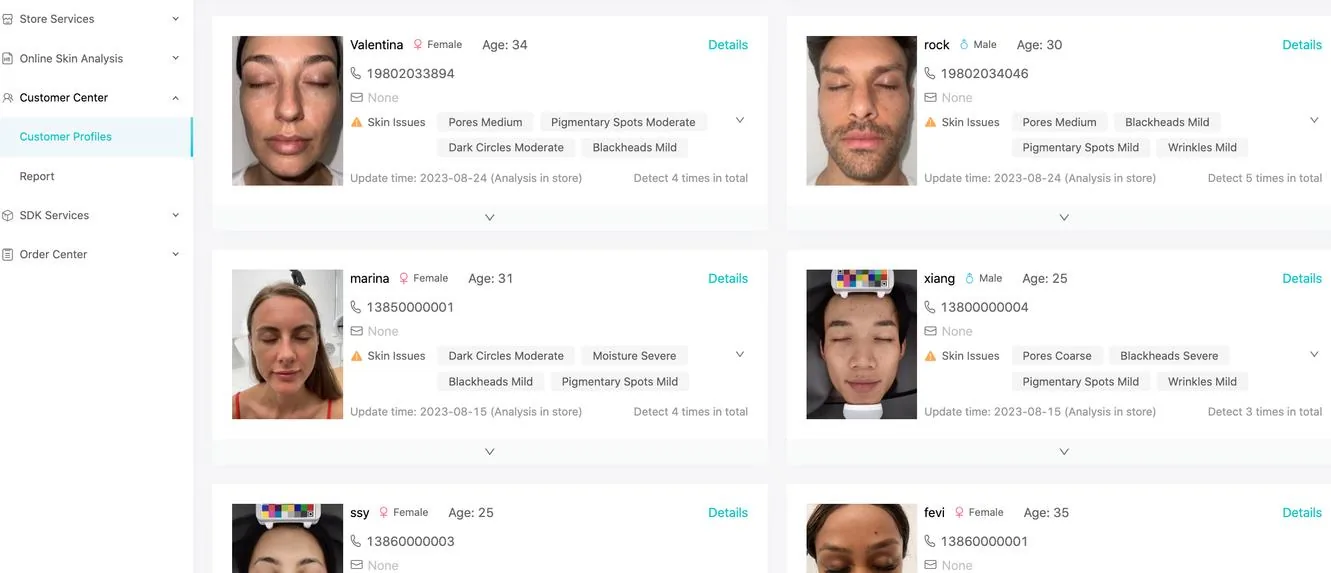 Client profiles